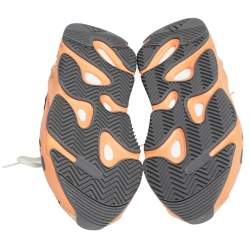 Pre Owned Yeezy x Adidas Multicolor Mesh And Suede Boost 700 Enflame Amber Sneakers Size 43 1/3