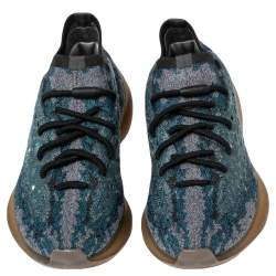 مملوكة مسبقًا حذاء رياضي ييزي وأديداس بوست 380 قماش تريكو متعدد الألوان مقاس 40