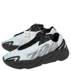 Pre Owned حذاء رياضي ييزي x أديداس بوست 700 MNVN بلو تينت نايلون أزرق مقاس 43 1/3 