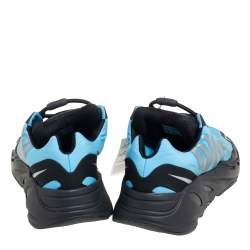 Pre Owned حذاء رياضي ييزي x اديداس بوست 700 MNVN برايت سايان نايلون أزرق مقاس 42  