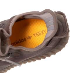 Pre Owned حذاء رياضي ييزي وأديداس منخفض من أعلى 350 في2 مونو ميست شبك بيج مقاس 45 1/3