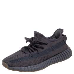 Pre Owned Yeezy x Adidas Cotton Knit Boost 350 V2 Cinder Sneakers Size 40