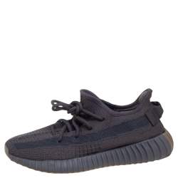 Pre Owned Yeezy x Adidas Cotton Knit Boost 350 V2 Cinder Sneakers Size 40