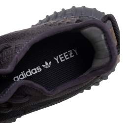 Pre Owned Yeezy x Adidas Cotton Knit Boost 350 V2 Cinder Sneakers Size 40