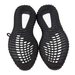 Pre Owned Yeezy x adidas Boost Black/Brown Net And Knit Fabric 350 V2 MX Rock Sneakers Size 42