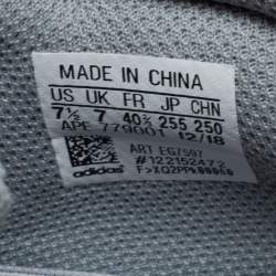 Pre Owned Yeezy x Adidas Two-Tone Suede and Mesh Boost 700 Inertia Sneakers Size 40 2/3