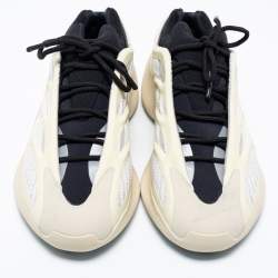 Pre Owned حذاء رياضي ييزي x أديداس 700 ڨي3 ازايل قماش ومطاط كريمي مقاس 44