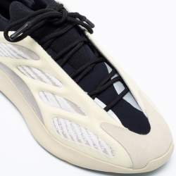 Pre Owned حذاء رياضي ييزي x أديداس 700 ڨي3 ازايل قماش ومطاط كريمي مقاس 44