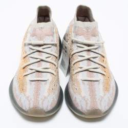 Pre Owned حذاء رياضي ييزي x أديداس ييزي بوست 380 قماش متعدد الألوان برباط مقاس 42.5