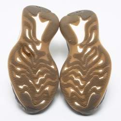 مملوكة مسبقًا Yeezy x Adidas Beige Knit Fabric Yeezy Boost 380 Mist Sneakers Size 40