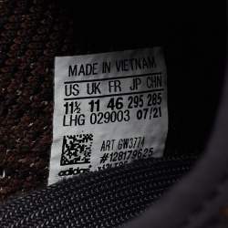 Pre Owned Yeezy x Adidas Multicolor Knit Fabric 'MX Rock' Boost 350 V2 Low Top Sneakers Size 46 