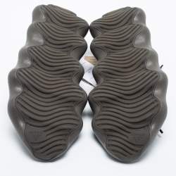 مملوكة مسبقًا Yeezy x Adidas Olive Grey Knit Fabric Yeezy Boost 450 Cinder Sneakers Size 40 2/3