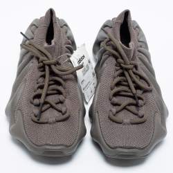 مملوكة مسبقًا Yeezy x Adidas Olive Grey Knit Fabric Yeezy Boost 450 Cinder Sneakers Size 40 2/3
