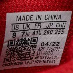 مملوكة مسبقًا حذاء رياضي ييزي x أديداس بوست 700 شبكة وسويدي متعدد الألوان مقاس 1/3 41 