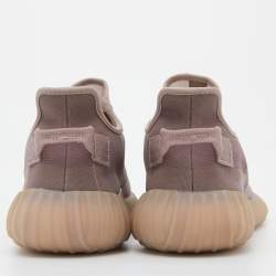 Pre Owned Yeezy x Adidas Purple Mesh Boost 350 V2 Mono Mist Sneakers Size 44