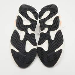 Pre Owned Yeezy x Adidas Tricolor Mesh and Suede Boost 700 Wave Runner Sneakers Size 41 1/3