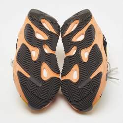 Pre Owned Yeezy x Adidas Multicolor Suede and Mesh Boost 700 Sun Sneakers Size 44