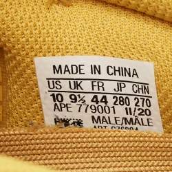 Pre Owned Yeezy x Adidas Multicolor Suede and Mesh Boost 700 Sun Sneakers Size 44