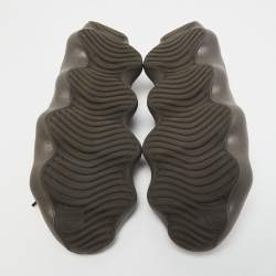 Pre Owned Yeezy x Adidas Green Knit Fabric YEEZY 450 "Cinder" Sneakers Size 39 1/3