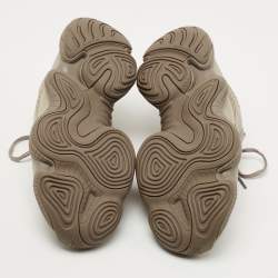 مملوكة مسبقًا Yeezy x Adidas Grey Suede and Mesh Yeezy 500 Ash Grey Sneakers Size 43 1/3