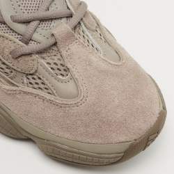مملوكة مسبقًا Yeezy x Adidas Grey Suede and Mesh Yeezy 500 Ash Grey Sneakers Size 43 1/3
