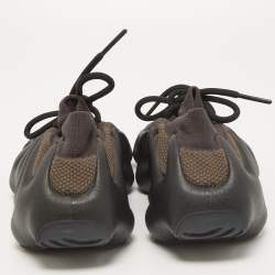 Pre Owned Yeezy x Adidas Black Knit Fabric and Rubber Yeezy 450 Dark Slate Sneakers Size 38 2/3