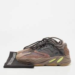Yeezy x Adidas Multicolor Suede and Mesh Boost 700 V2 Mauve Sneakers Size 40 2/3