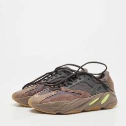 Yeezy x Adidas Multicolor Suede and Mesh Boost 700 V2 Mauve Sneakers Size 40 2/3