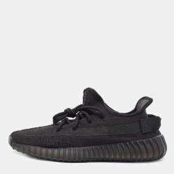 Yeezy x adiddas Black Fabric Boost  v2 Black Sneakers Size  1
