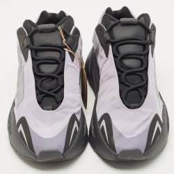 Pre Owned Yeezy x Adidas Geode/Black Nylon Boost 700 MNVN Low Top Sneakers Size 44 2/3