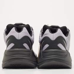 Pre Owned Yeezy x Adidas Geode/Black Nylon Boost 700 MNVN Low Top Sneakers Size 44 2/3