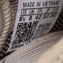 Yeezy x Adidas Brown Knit Fabric Boost 350 V2 Slate Sneakers Size 42