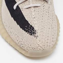 Yeezy x Adidas Brown Knit Fabric Boost 350 V2 Slate Sneakers Size 42