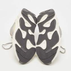 Pre Owned Yeezy x Adidas Grey Fabric and Nubuck Boost 700 V2-cream Sneakers Size 40