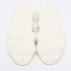 Pre Owned Yeezy x Adidas Grey Knit Fabric Yeezy-450-Cloud-Grey Sneakers Size 38 2/3