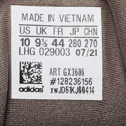 Pre Owned Yeezy x Adidas Tricolor Mesh and Suede Yeezy 500 Clay Brown Sneakers Size 44