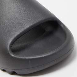 Yeezy x Adidas Black Rubber Onyx Slides Size 43