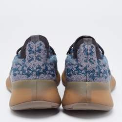 Pre Owned Yeezy x Adidas Multicolor Knit Fabric Boost 380 Covellite Sneakers Size 42