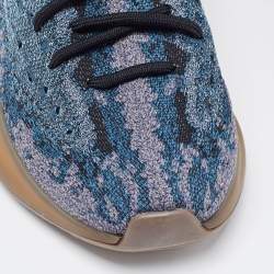 Pre Owned Yeezy x Adidas Multicolor Knit Fabric Boost 380 Covellite Sneakers Size 42