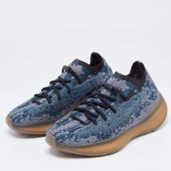 Pre Owned Yeezy x Adidas Multicolor Knit Fabric Boost 380 Covellite Sneakers Size 42
