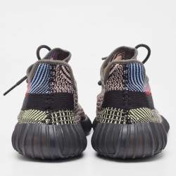 Pre Owned Yeezy x Adidas Multicolor Knit Fabric Boost-350-v2 Yecheil Sneakers Size 44.5