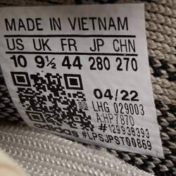 Yeezy x Adidas Grey/Black Knit Fabric Boost 350 V2 Slate Sneakers Size 44