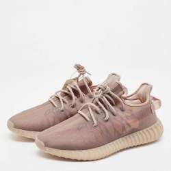 Pre Owned Yeezy x Adidas Light Purple Mesh 350 V2 Mono Mist Sneakers Size 47 1/3
