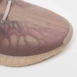 Pre Owned Yeezy x Adidas Light Purple Mesh 350 V2 Mono Mist Sneakers Size 47 1/3