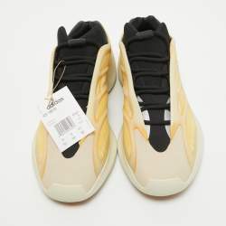 Pre Owned Yeezy x Adidas Tricolor Mesh and Rubber 700 V3 Mono Safflower Sneakers Size 47 1/3