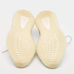 Pre Owned Yeezy x Adidas Light Blue Cotton Knit Boost 350 V2 Sneakers Size 43 1/3