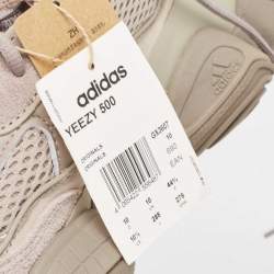 Yeezy x Adidas Grey Suede and Mesh Yeezy 500 Ash Grey Sneakers Size 44 2/3 