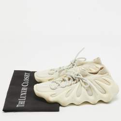 Yeezy x Adidas White Knit Fabric Yeezy 450 Cloud White Sneakers Size 40 