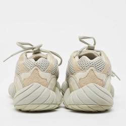 Yeezy x Adidas Mint Green Mesh and Suede Yeezy 500 Salt Sneakers Size 39 1/3