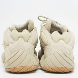 Yeezy x Adidas Green Neoprene and Suede 500 Stone Sneakers Size 46
